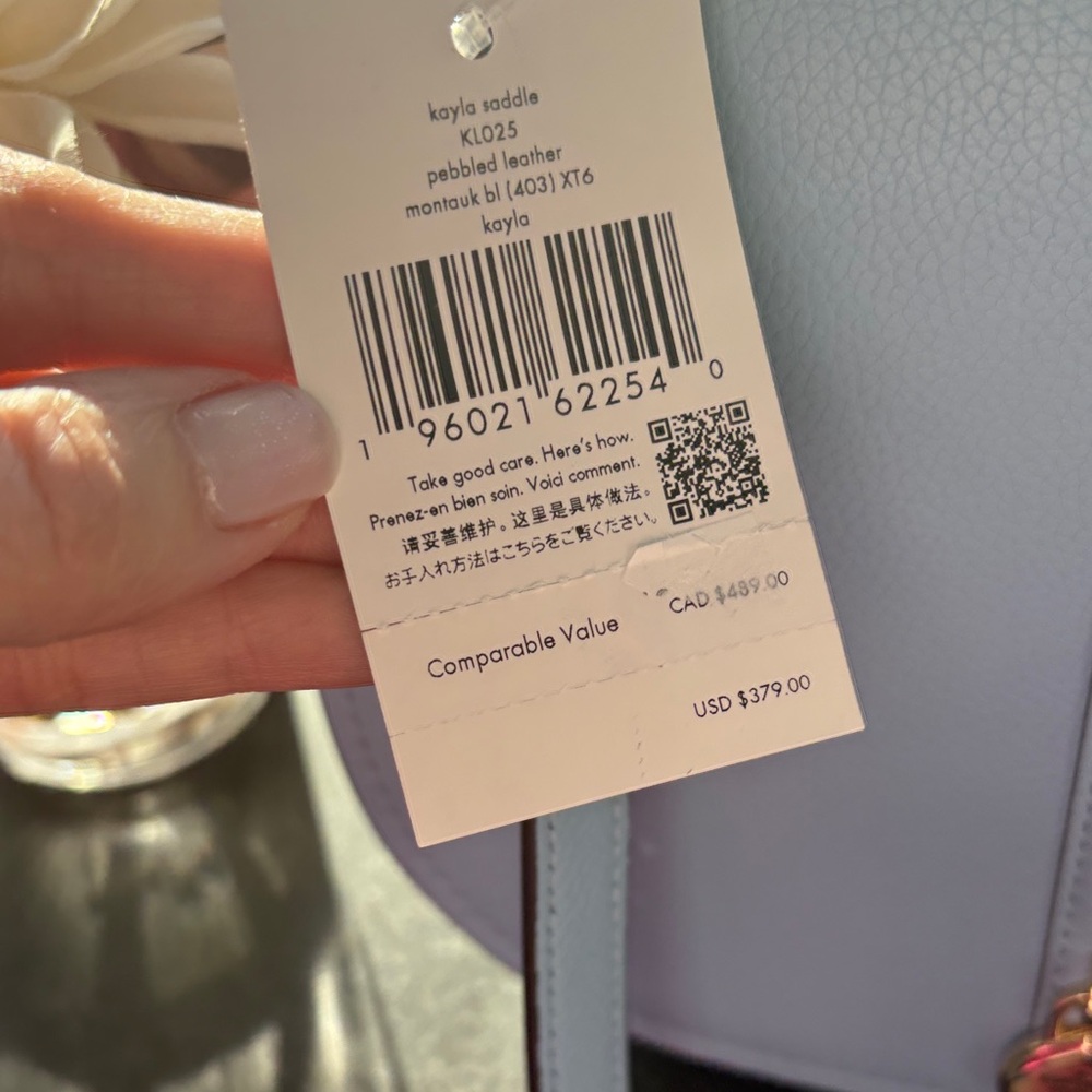 Kate Spade Light Blue Crossbody Bag - Picture 4 of 9